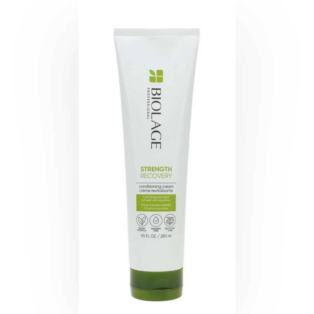Biolage Strength Recovery Conditioning Cream 9.5 Oz New
